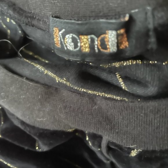 Suzie Kondi The Raglan Top in Lurex Velour, size S - Picture 3 of 7